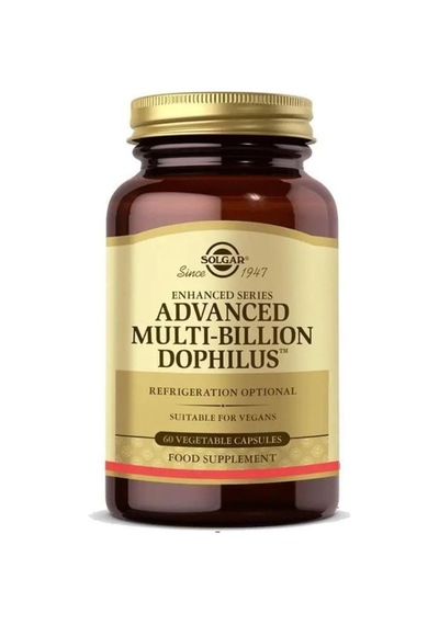 Advanced Multi-billion Dophilus Probiyotik, 60 Bitkisel Kapsül