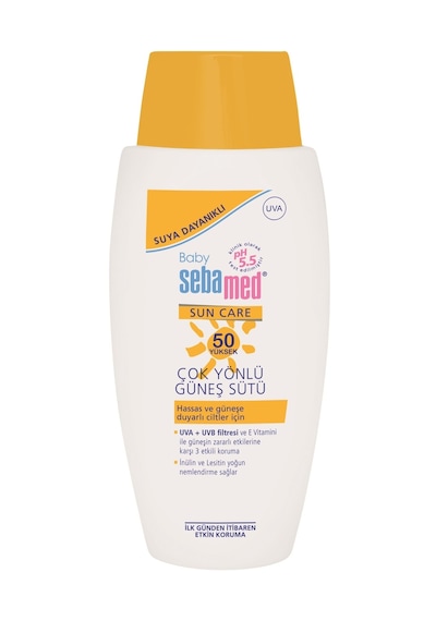 Sebamed Baby Sun Care Çok Yönlü Güneş Sütü SPF 50 100 ML