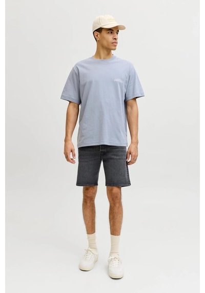 Jack & Jones Jjırıck Jjorıgınal Erkek Şort 999 Rahat Kalıp Günlük Siyah