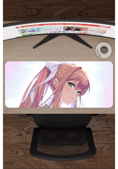 Ddlc Kaymaz Dikişli Kauçuk Oyuncu Mousepad V3 - 70x30 Xl Gaming Mouse Pad Fare Altlığı