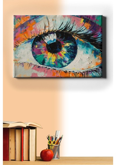 Webstyle Sayılarla Boyama Seti Kasnaklı Gözünü Aç 60 X 75 Cm
