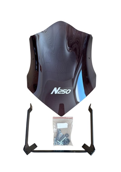 Bajaj Pulsar N 250 Siperlik Camı Füme Kısa 36 Cm 22-24 Uyumlu