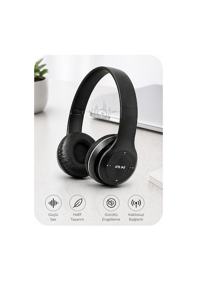 P47 Fm'li Bluetooth Kulaklık