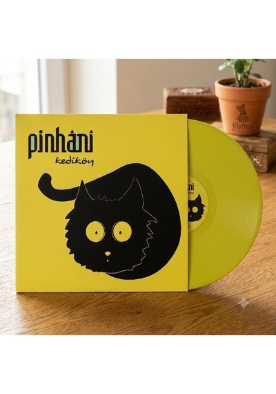 Pinhani Kediköy Renkli Plak Lime Green Lp