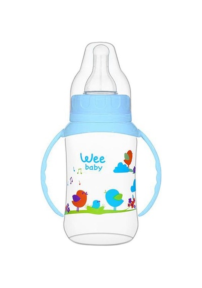 Wee Baby Kulplu Pp 150 Ml Bıberon - Mavi Standart