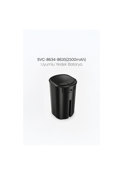 Sinbo Svc 8634/8635 2500mah Yedek Batarya Kablosuz Dikey Süpürge Uyumlu