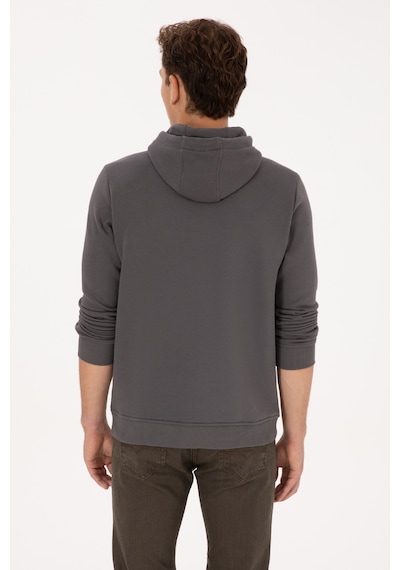 U.s. Polo Assn. Erkek Gri Sweatshirt 50315527-vr024 Grı