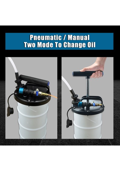 6.5 Litre Havalı Manuel Karterden Yağ Emme Ve Vakumlama Pompası