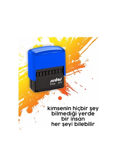 Kimsenin Bir Şey Bilmediği Yerde Özel Tasarım Siyah Kaşe Diğer