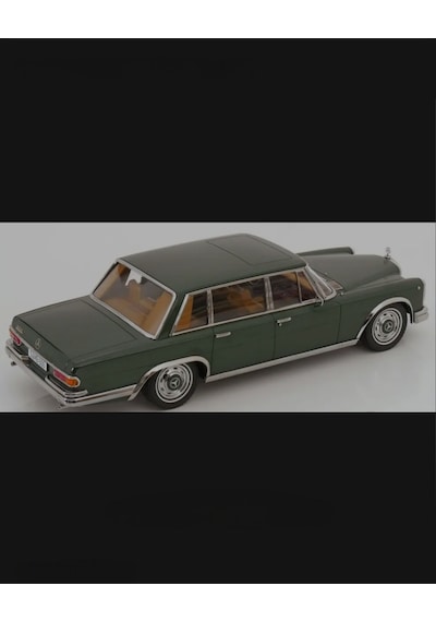 Kk Scale 1:18 1963 Mercedes Benz 600 Swb W100 Yeşil Model Araba
