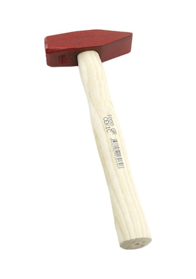 Ahşap Saplı Dövme Çelik Çekiç - 1000 Gram - 30 Cm
