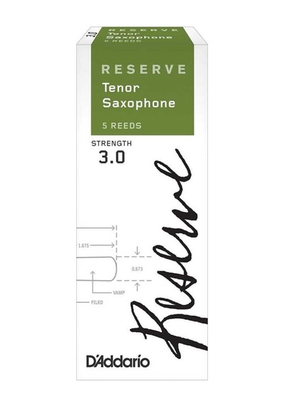 Daddario Reserve Tenor Sax Reeds 3 - Dkr0530 Tenor Saksofon Kamış