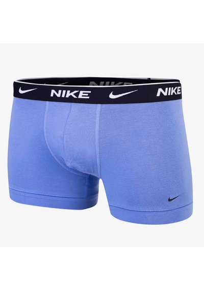 Nike Dri Fit Ultra Stretch 2 Pack Micro 2 Li Paket Kısa Boxer Mavi Mor Lacivert - Turuncu
