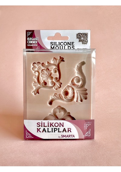 Smarta Silikon Epoksi Ve Polimer Kil Kalıbı Elegant Corner