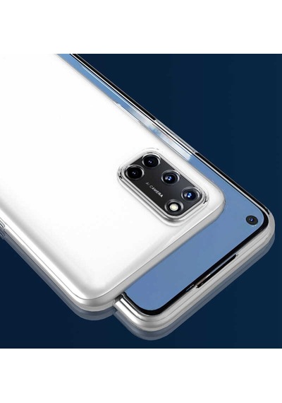 Adige Oppo Reno 4 Kılıf Kamera Korumalı Süper Silikon