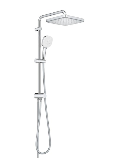 Grohe Tempesta System 250 Cube Duvar Bağlantılı, Divertörlü Duş Sistemi - 26977001 Krom