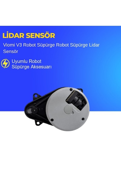 Viomi V3 Robot Süpürge Robot Süpürge Lidar Sensör
