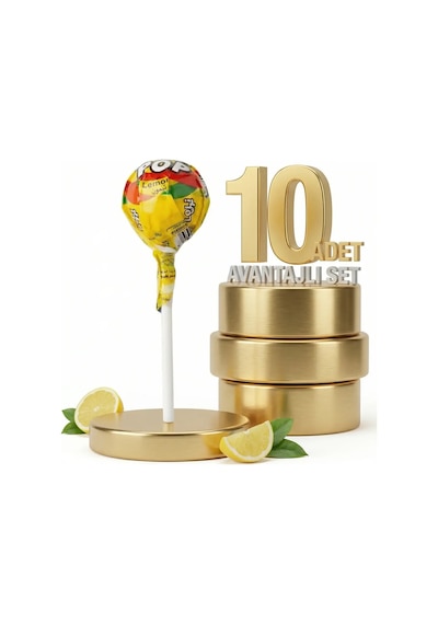 Afia Lolipop Meyve Aromalı Sert Şeker 10x10 Gr