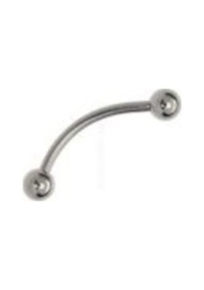 Cerrahi Çelik Kaş Piercing Gümüş