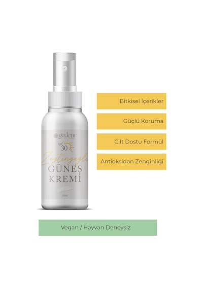 Gedene Zeytinyağlı Güneş Kremi 30 Spf