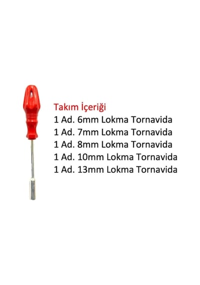 14 Parça Tornavida Seti Lokma Tornavida Seti + Düz/yıldız/kontrol