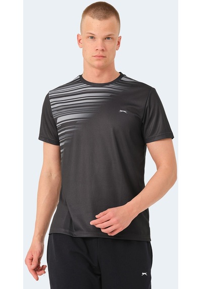 Slazenger RAVEN Erkek  Siyah Tişört