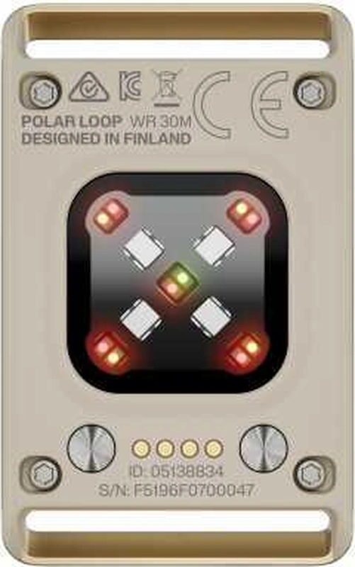 Polar Loop Gen2 Ekransız, Giyilebilir Sağlık Bilekliği Ve Kondisyon İzleyici Gold/sand S-l