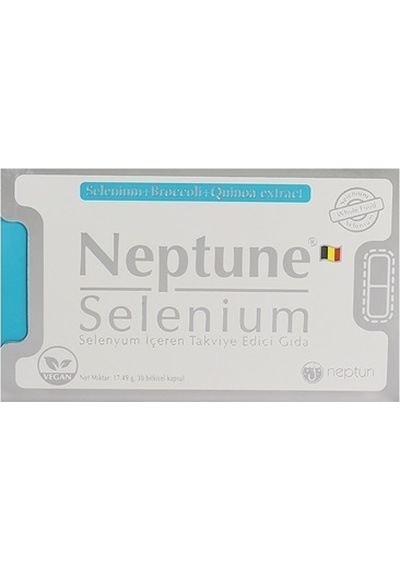 Neptune Selenium Bitkisel Kapsül 30'lu