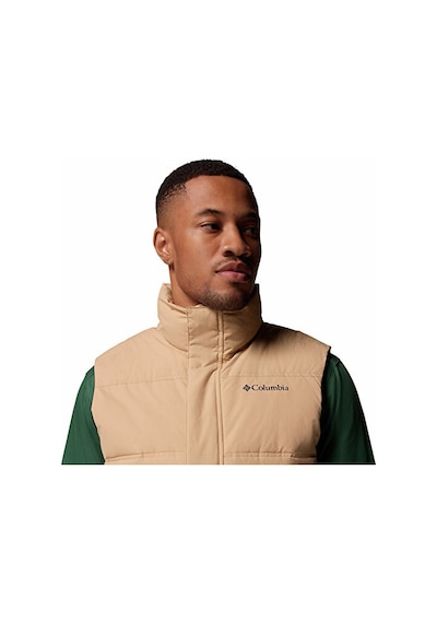 Columbia Landroamer Puffer Vest Erkek Outdoor Yeleği 2134281262 Kahverengi Kahverengi
