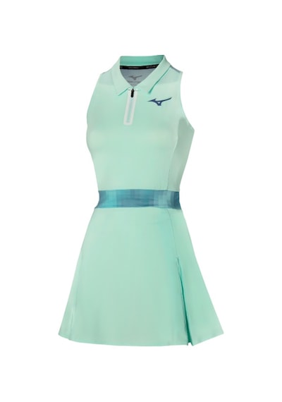 Mizuno Frontier Dress Kadın Tenis Elbisesi Yeşil Çok Renkli