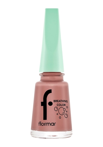 Flormar Nefes Alan Parlak Oje- Breathing Color Nail E. -010 Peach N Crem-8682536032612