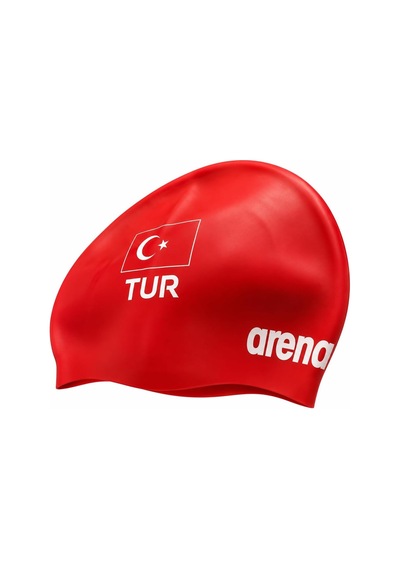 Arena Milli Takım Yüzücü Bonesi Kırmızı Tur Genel