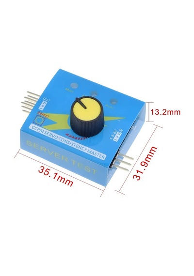 Servo Motor Tester 3 Kanal Dijital Multi Servo Esc Test Cihaz...