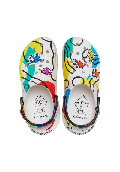Crocs Keıth Harıng Unısex Terlik 209822-001 Çok Renkli