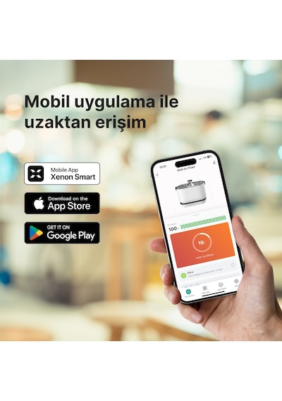 Xenon Smart Kedi Su Pınarı | Bataryalı, Çelik Su Tepsili, Kablosuz, Sensörlü, 5200mAh, 2.5Lt, Su Çeşmesi (X8653)