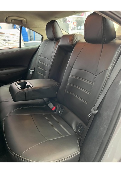 Toyota Corolla Uyumlu Araca Özel Deri Oto Koltuk Kılıfı 158357