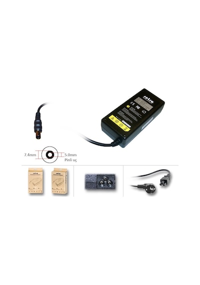 Teknikshop HP Uyumlu 463552-001, 463552-002 Notebook Adaptörü Şarj - 18.5V 3.5A (Uc