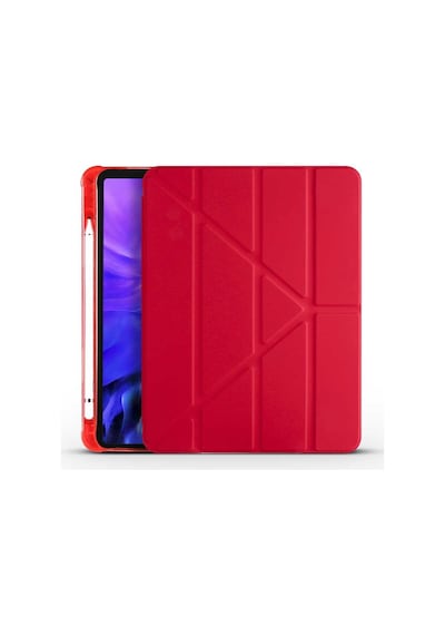 Apple Uyumlu iPad 10.5 7.nesil Kılıf Zore Kalem Bölmeli Standlı Tam Kapaklı Kılıf