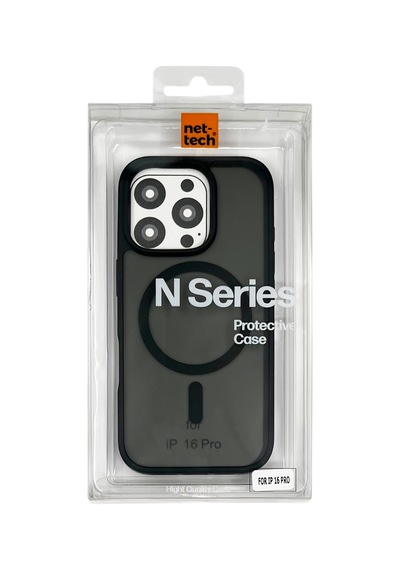Nettech Apple Uyumlu iPhone 16 Pro Nt-n062 Arka Koruma Kılıf - Gri Gri