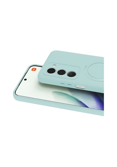 Newface - 824 - Xiaomi Redmi 15 4g Regal Magsafe Standlı Kapak - - Csmo-tex - Su Yeşili Diğer