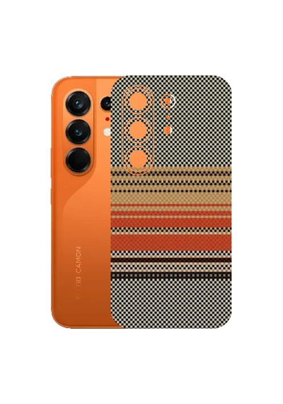 Kapps Tecno Camon 50 Ultra İle Uyumlu Rainbow Serisi Premium Arka Kapak Kaplama Kenarlar Yoktur 39445419