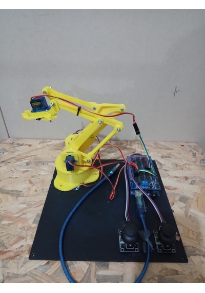 ARDUİNO ROBOT KOL PROJESİ HAZIR DEVRE