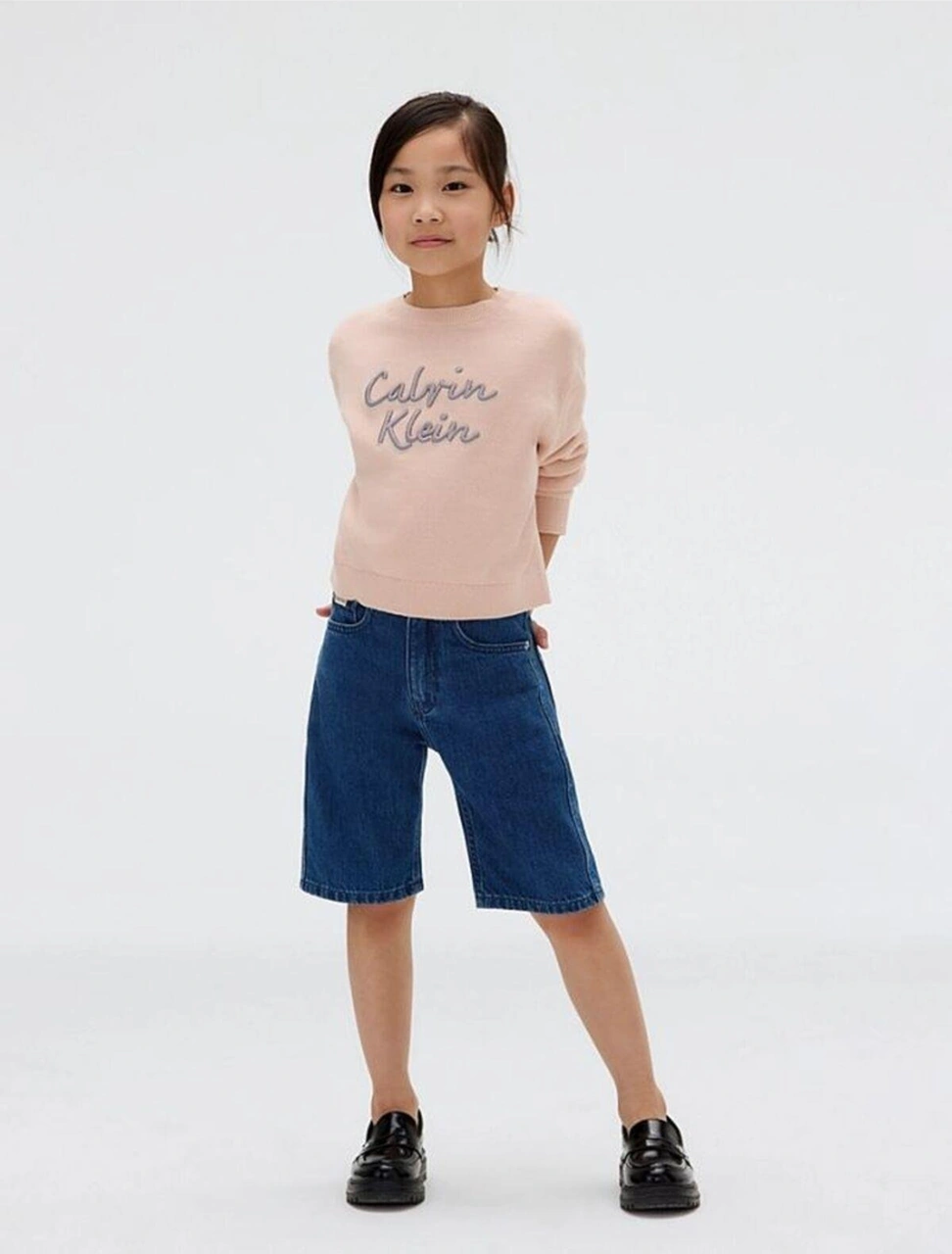 Calvin Klein Sweatshırt-10892 Pembe
