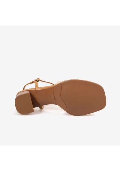 Noa Harmon Kadın Ayarlanabilir Kayışlı 5cm Topuklu Sandalet 10287 Multi-tan Noa Harmon Kadın Ayarlanabilir Kayışlı 5cm Topuklu Sandalet 10287 Multi-tan