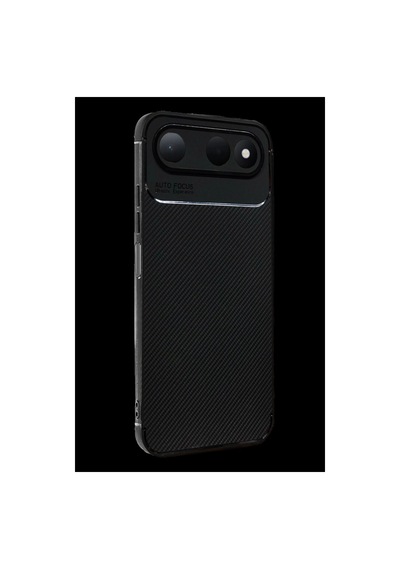 Newface Tecno Spark 50 5g Auto Focus Karbon Kapak - Siyah