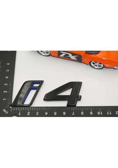 Dk Tuning İ4 Bagaj Siyah Abs 3m 3d Yazı Logo Bmw İle Uyumlu