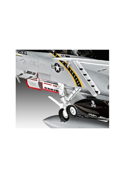 Revell F/a-18f Super Hornet Uçak Modeli 1:72 Ölçek Plastik 97 Parça 12 Yaş Ve Üstü İçin