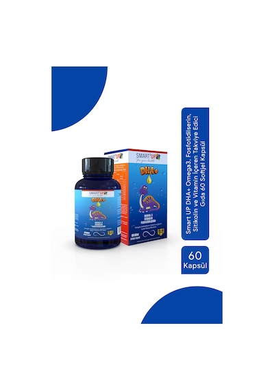 Smart Up Dha+ Omega-3 Soft Gel 60 Kapsül