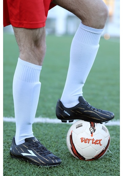 Lig Latmos Km Krampon Çim Saha Erkek Futbol Ayakkabı Siyah  (546366859)