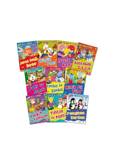Timaş Çocuk Mini Masallar Seti 3 10 Kitap - Nalan Aktaş Sönmez